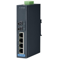EKI-2525SI-ST Unmanaged Fast Etherne Switch mit 1x Singlemode ST und 4x RJ45 Ports von Advantech EKI-2525SI-ST Unmanaged Fast Etherne Switch mit 1x Singlemode ST und 4x RJ45 Ports von Advantech
