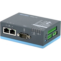WISE-710 industrielle IoT Gateway mit 4x DI/DOs, 3x seriellen COM und 2x GbE Anschlüssen von Advantech WISE-710 industrielle IoT Gateway mit 4x DI/DOs, 3x seriellen COM und 2x GbE Anschlüssen von Advantech