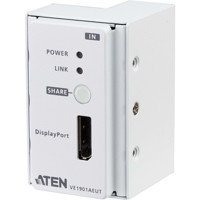 VE1901AEUT DisplayPort Transmitter mit einem PoH-fähigen HDBaseT Anschluss von Aten VE1901AEUT DisplayPort Transmitter mit einem PoH-fähigen HDBaseT Anschluss von Aten