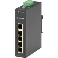 LBH3050A Unmanaged Fast Ethernet Industrie Switch mit 5x RJ45 Ports von Black Box LBH3050A Unmanaged Fast Ethernet Industrie Switch mit 5x RJ45 Ports von Black Box