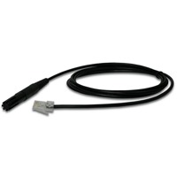Dualsensor für Temperatur und Luftfeuchtigkeit von Gude mit RJ-45 Sensoranschluss.