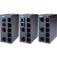 EDS-2008-EL Serie industrielle Ethernet Switches mit 8x 10/100 Mbps Anschlüssen von Moxa EDS-2008-EL Serie industrielle Ethernet Switches mit 8x 10/100 Mbps Anschlüssen von Moxa